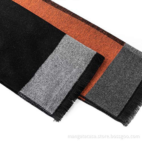 Viscose scarf for men in winter